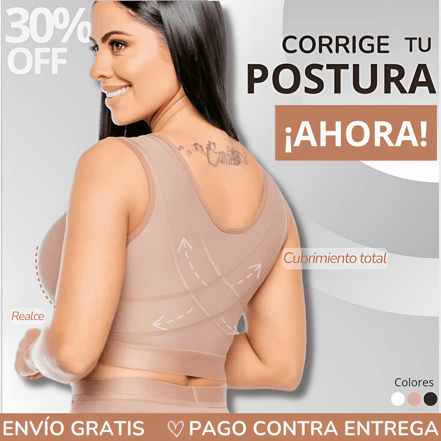 TOP + CORRECTOR DE POSTURA + ENVÍO GRATIS ®