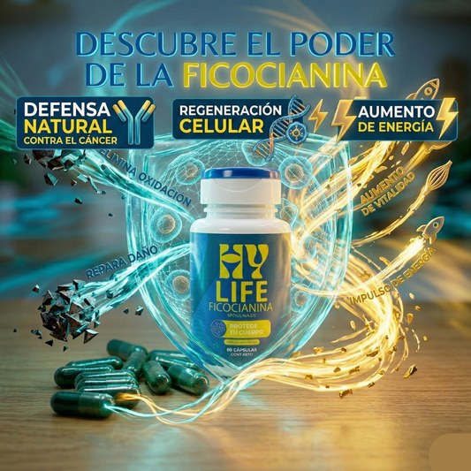 INMUNIDAD-FICOCIANINA ANTIOXIDANTE AZUL + ENVIO GRATIS