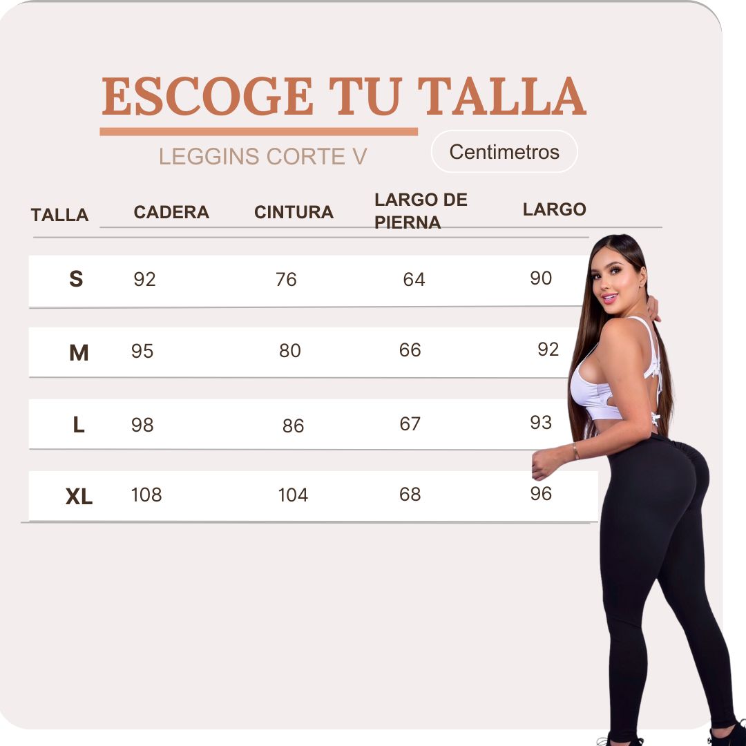 LEGGINS X2 CORTE CORAZON + ENVIO GRATIS