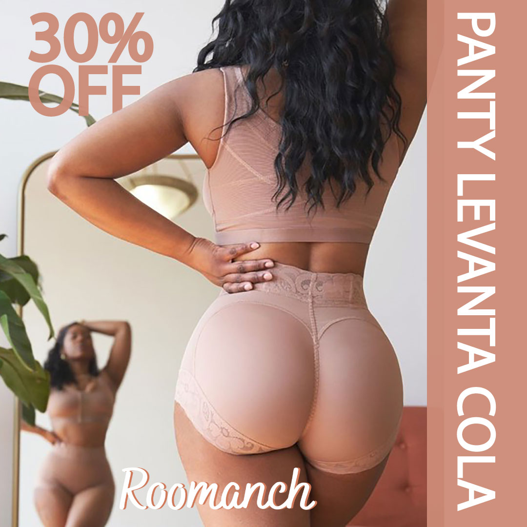 PANTY LEVANTA COLA SUPER CORTO + ENVIÓ GRATIS