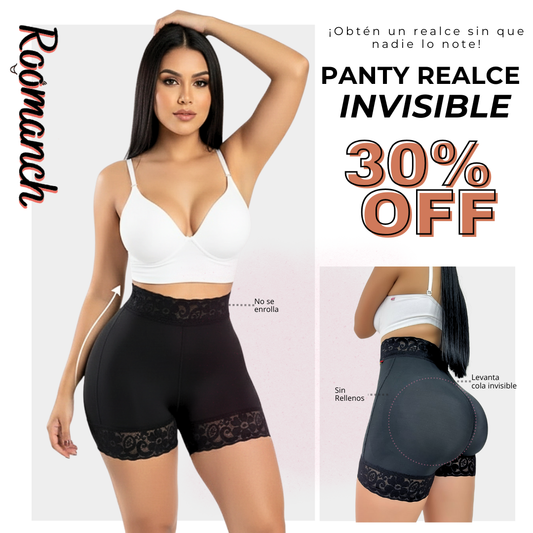 PANTY LEVANTA COLA INVISIBLE+ ENVÍO GRATIS