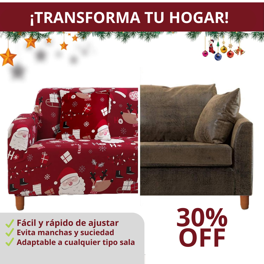 FORRO MUEBLES NAVIDAD + ENVIO GRATIS
