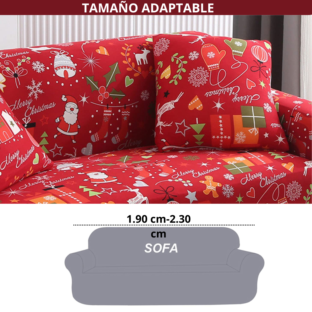 FORRO MUEBLES NAVIDAD + ENVIO GRATIS